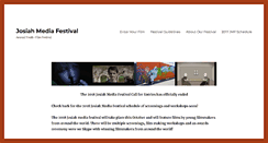 Desktop Screenshot of josiahmediafestival.com